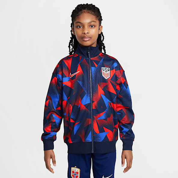 Nike Track Jacket Kids Boys Small 4-5 Years Yellow Black